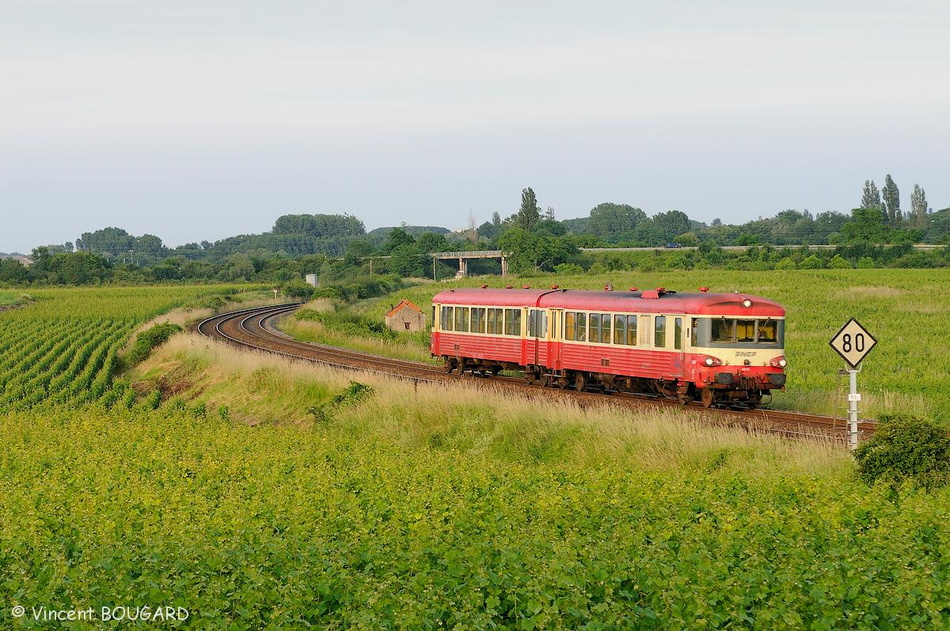 L'X4510 à Santenay-les-Bains.