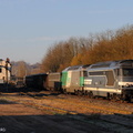 Les BB67402 et BB67461 à Urçay.