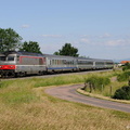 La BB67548 à St Romain-la-Motte.