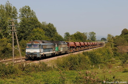 Les A1AA1A68527 et A1AA1A68539 à Amblans.