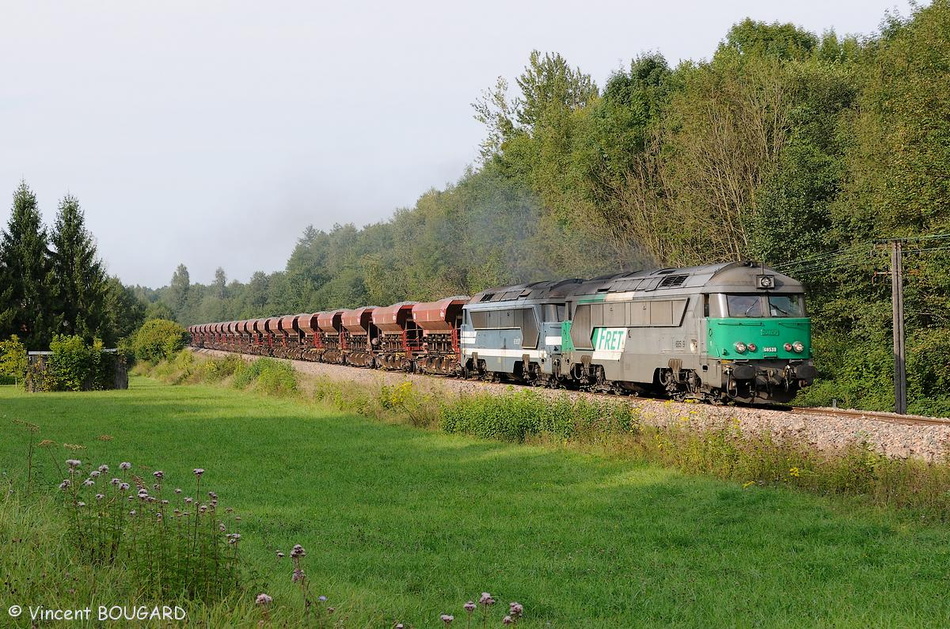 Les A1AA1A68539 et A1AA1A68527 à Quers.