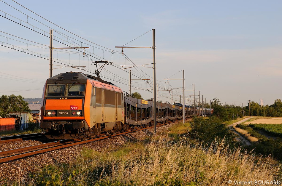 La BB26157 à Donzère.