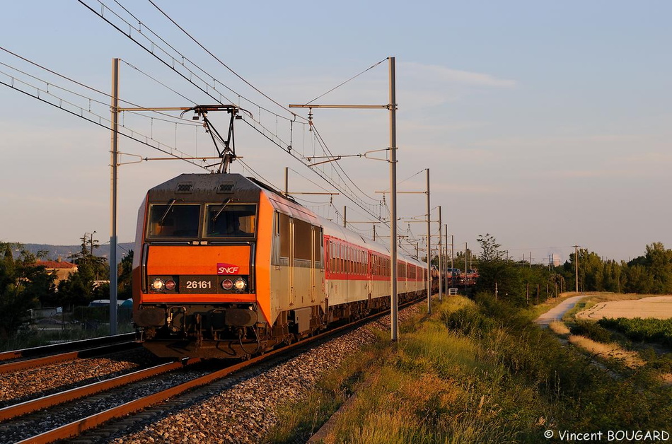 La BB26161 à Donzère.