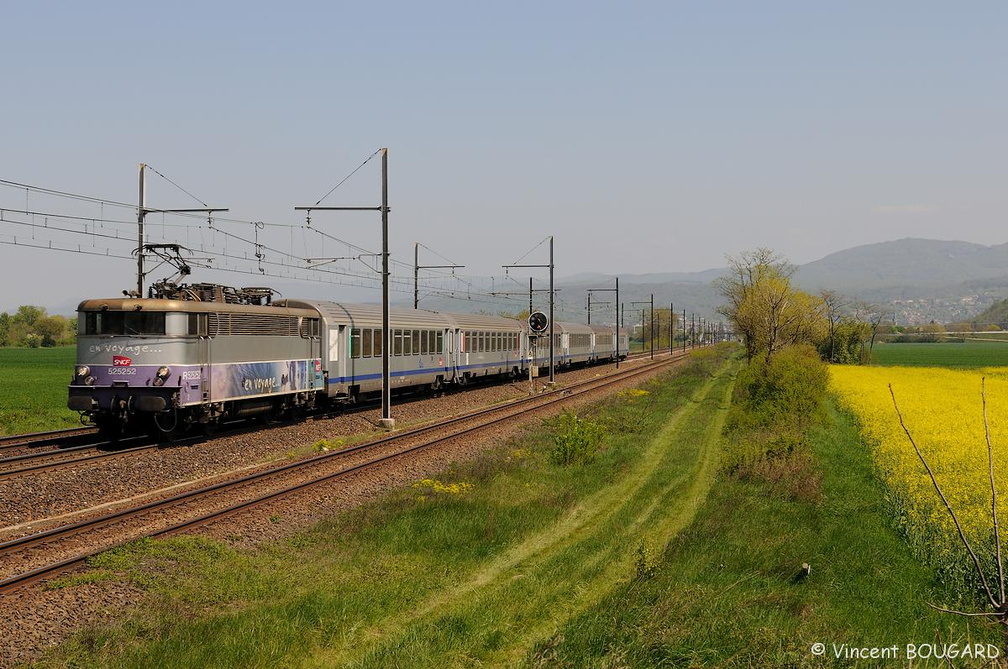 La BB25252 à St Denis-en-Bugey.