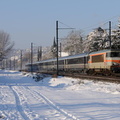 La BB22341 à Miribel.