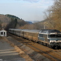 La CC72065 dans la rampe des Sauvages.