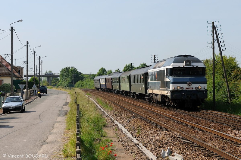 La CC72084 près de Noyelles-sur-Mer.