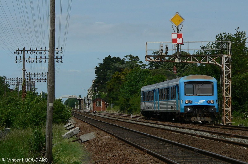 L'X4654 à Clisson.