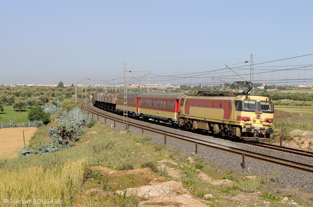 La E1208 à Meknès.