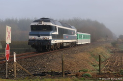 La CC72084 à St Julien.