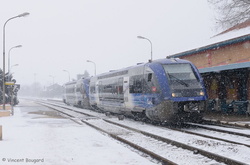 L'X73638 à Montrond-les-Bains.