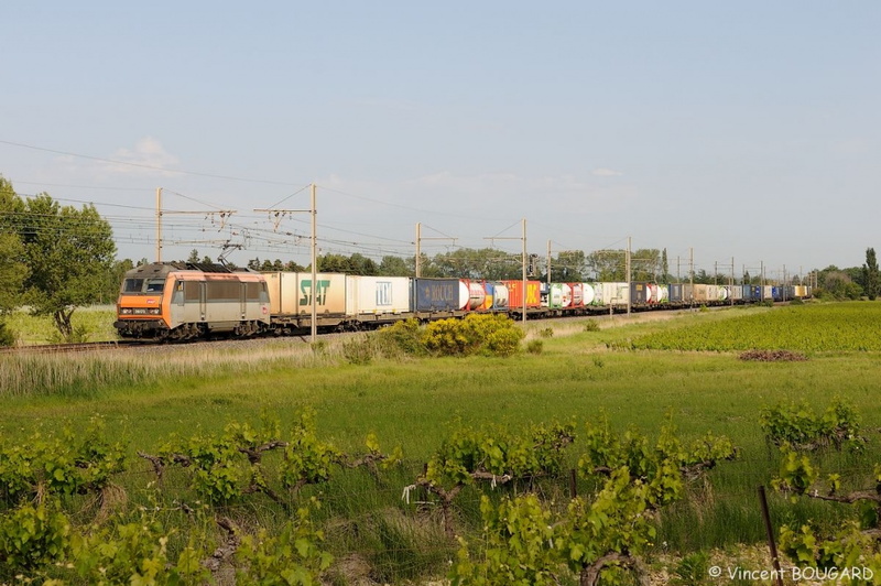 La BB26173 près de Jonquières.