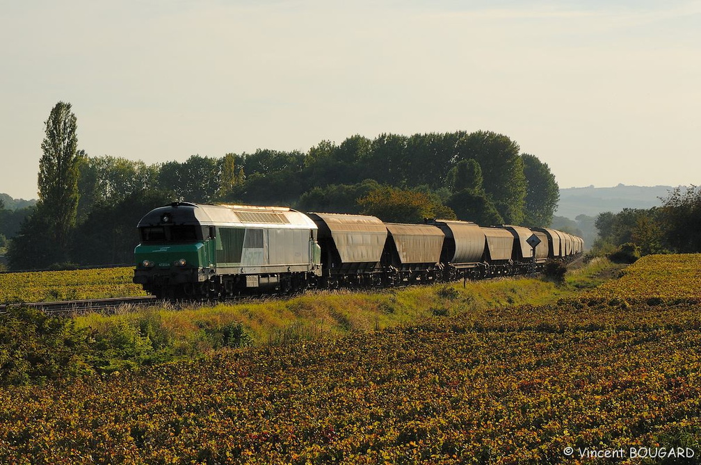 La CC72024 à Santenay-les-Bains.