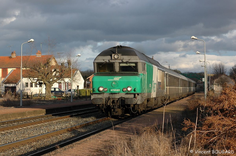 La CC72020 à Lapalisse.