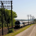 La CC72138 près de la gare de Vitrey-Vernois.