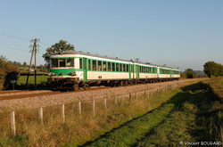 L'X4622 à St Symphorien-de-Marmagne.