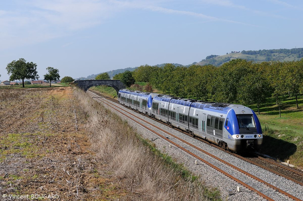 Le B81654 près de St Sauveur.