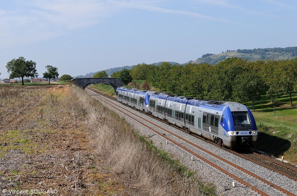 Le B81654 près de St Sauveur.