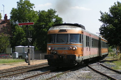 La RTG T2033-T2034 à Bellenaves.