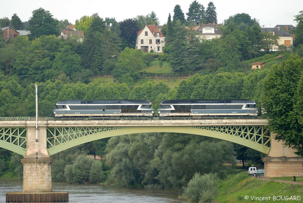 Les CC72061 et CC72062 à Nevers.