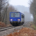 L'X2248 près de Lavaud.