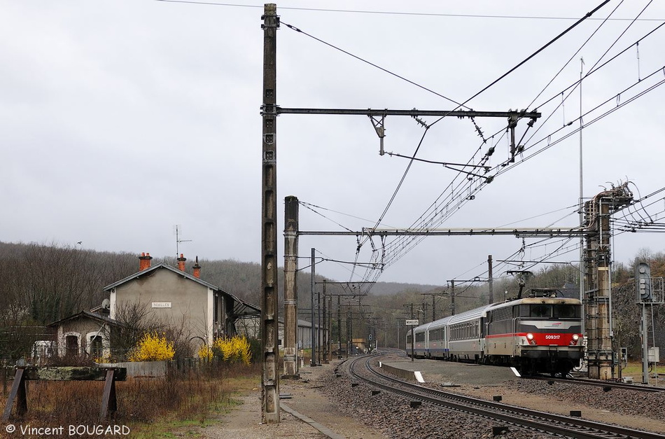 La BB9317 à Noailles.