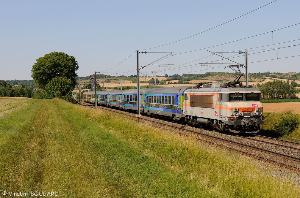 La BB22379 près de Clémentel.