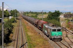La BB7411 à St Maurice-de-Beynost.