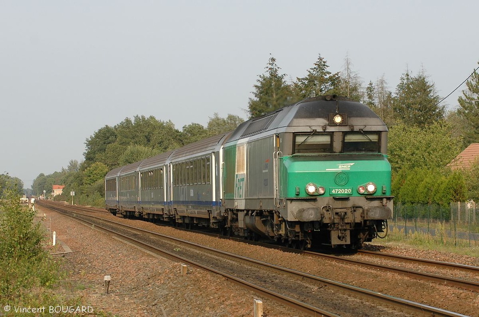 La CC72020 à Gièvres.