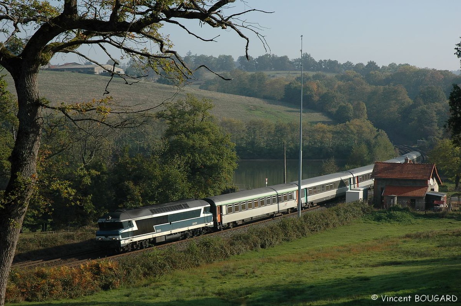 La CC72073 à St Pierre-Laval.