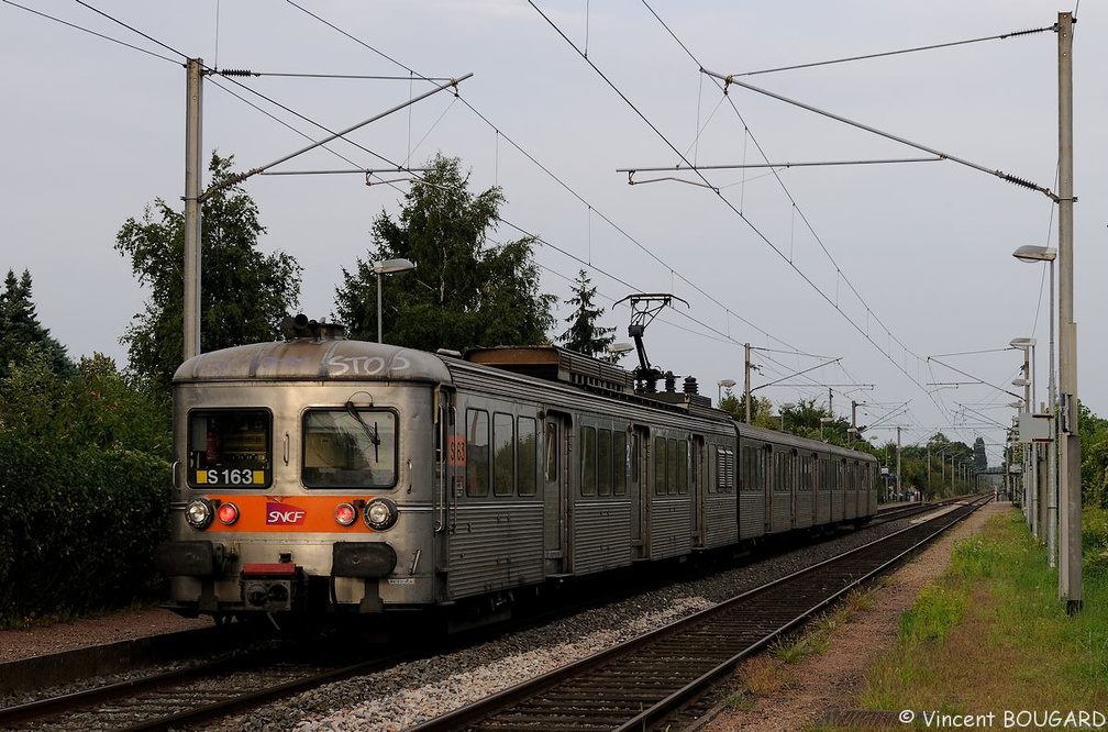 La Z6163 à Bruyères-sur-Oise.