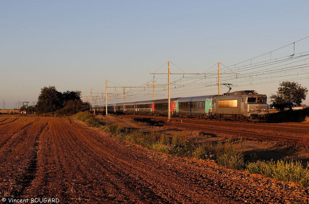 La BB7216 près de Monnerville.