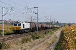 La Class 77025 près de Hochfelden.