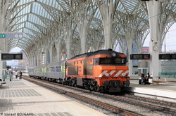 1943 at Lisbon Oriente station.