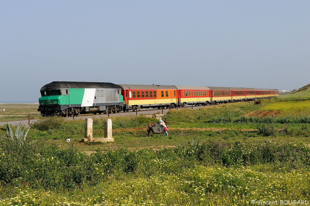 La DF119 près d'Asilah.