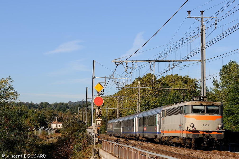 La BB9337 à Boussens.