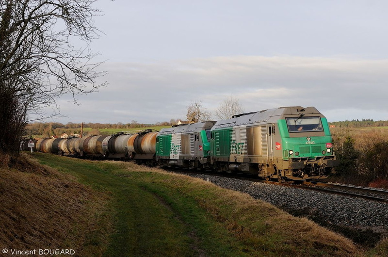 La BB75413 près de Bellenaves.