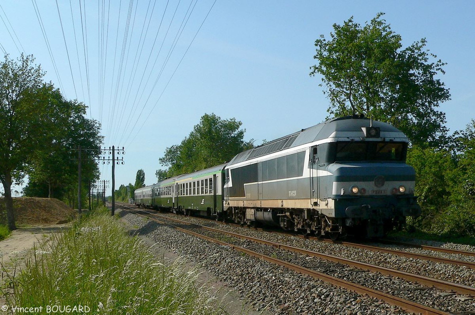 La CC72061 près de Clisson.