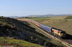 La DH373 près de la gare de Touabaa.