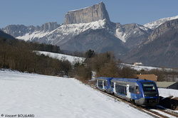 Les X73540 et X73641 à Clelles.