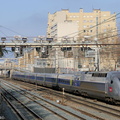 Le TGV POS 4403 à Lyon.