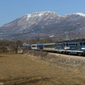 Les BB67367 et BB67360 près de Grand Larra.