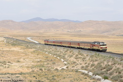 La DF104 près de Melg El Ouidane.