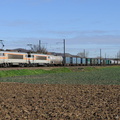 Les BB7439 et BB7380 à Beynost.