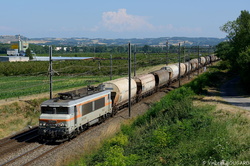 La BB7412 près de Champagne.