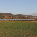 Le TGV POS 4405 à Beynost.