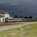 Les BB67427 et BB67435 à Velluire.