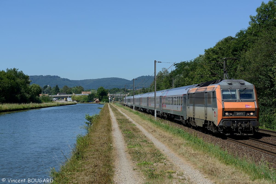 La BB26073 à Steinbourg.