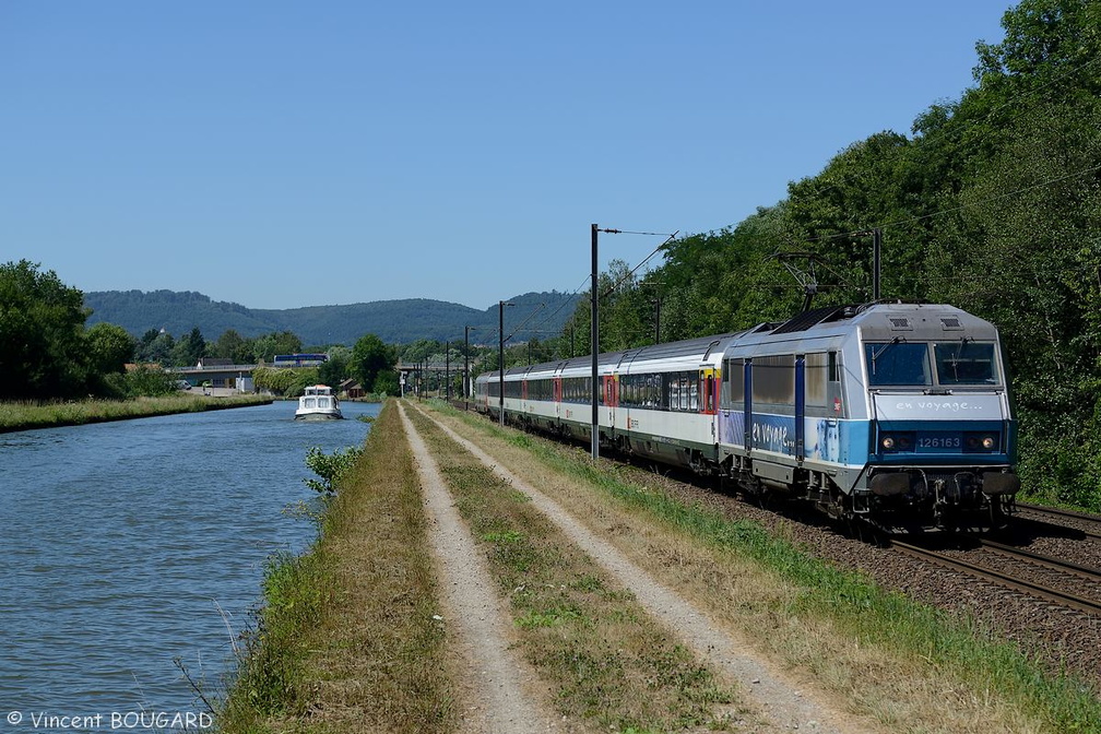 La BB26163 à Steinbourg.