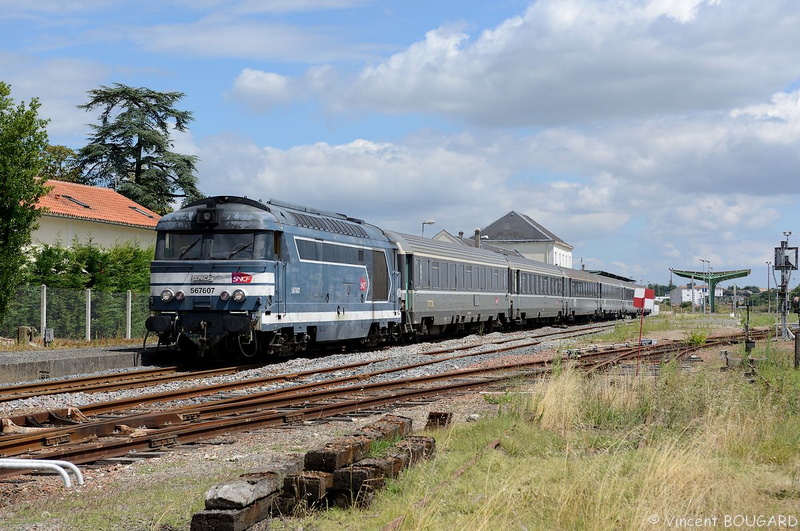 La BB67607 à Cognac.